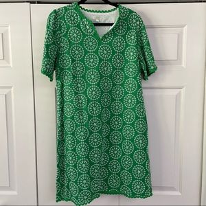 NWT Jade Melody Tam XL Green Eyelet Dress